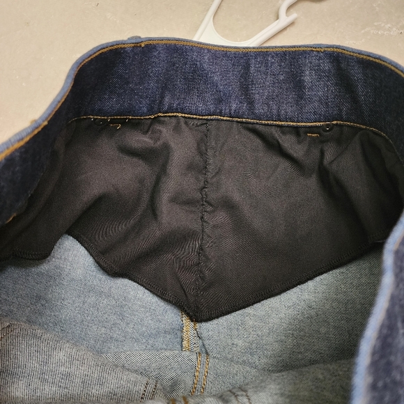 SPANX Dark Blue Jeans Everywear Kick Flare  Ankle High Rise  Suze 1X P - Picture 3 of 7